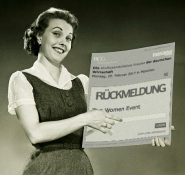 Einladungsmanagement einflussreichste Frauen Deutschlands